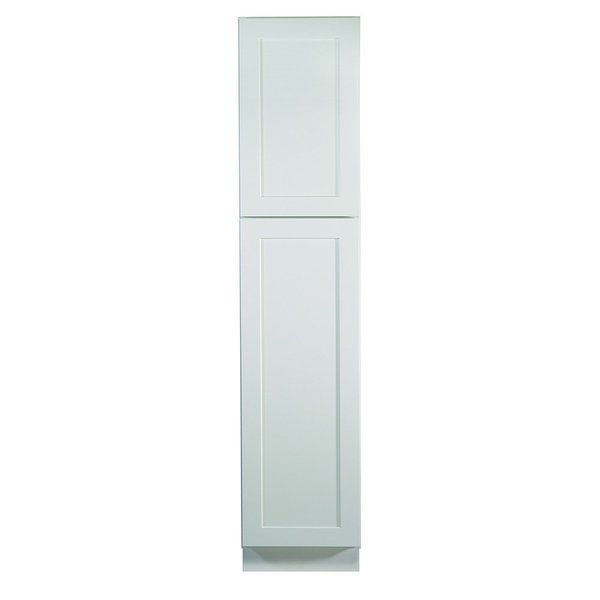 Design House Brookings Fully Assembled 18x84x24" Kitchen Pantry Cabinet, White 613588